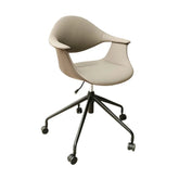 Humei CM-XS-075CS Modern Leather Office Chair – Minimalist Comfort with Sleek Black Base Huimei Furniture