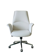 YS-2517-BW – Low Back Executive Office Chair (White)