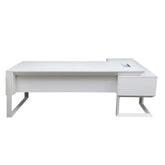 Executive Office Table 720-T01-2.4 White Color Huimei Furniture