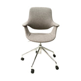 Humei CM-XS-075BSD Modern Fabric Office Chair – Contemporary Comfort with Sleek Chrome Base Huimei Furniture