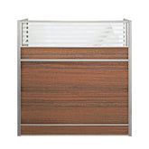 Huimei Cubicle Work Station 100/120 cm , Brown Color Huimei Furniture