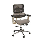 Huimei Low Back Medicated Chair, Grey, CMB-137-BW-21 Huimei Furniture