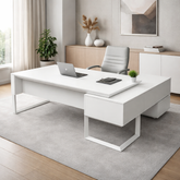 Executive Office Table 720-T01-2.4 White Color