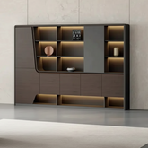 Huimei HT-280-C Executive Cabinet – Modern Luxury Office Storage Unit (280 × 210 cm)