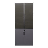 Huimei FL-01 Two Door Cabinet Grey Color Huimei Furniture