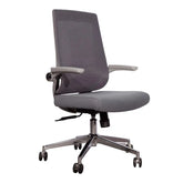 Huimei Low Back Office Chair β Grey/Black Color Huimei Furniture