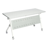 Huimei T002-T1 Folding Training Table with Wheels – 140W x 60D cm Huimei Furniture