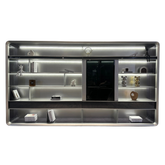 DW-FLY-A006 Executive Back Cabinet – Luxury High-End Aircraft-Modeling Storage Unit (300 × 45 × 202.5 cm)