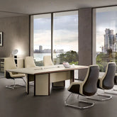 Huimei Ascend Series Gaily Work Office Table β White & Brown Huimei Furniture