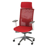 Huimei Red High Back Office Chair – Ergonomic Mesh Design Huimei Furniture