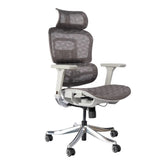 Huimei High Back Medicate Design Office Chair – Silver & Grey Huimei Furniture