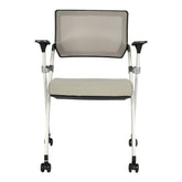 Huimei Foldable Student / Training Chair – Grey Color Huimei Furniture