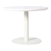Huimei Round Shape Coffee Table Glossy White Color Huimei Furniture