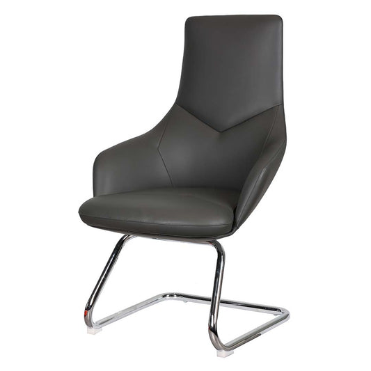 Huimei PU High Back Office Chair, Grey, GW-2103-C