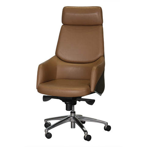 Huimei High Back Office Chair YS 1524 A, Brown Color