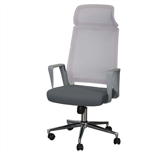 Huimei High Back Office Chair Grey 1902 A