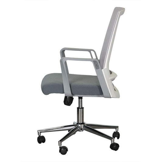 Huimei Low Back Office Chair Grey 1902 B