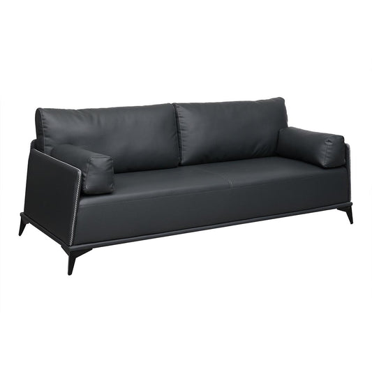 Huimei PU Leather Sofa Set Grey Color, 2106-P