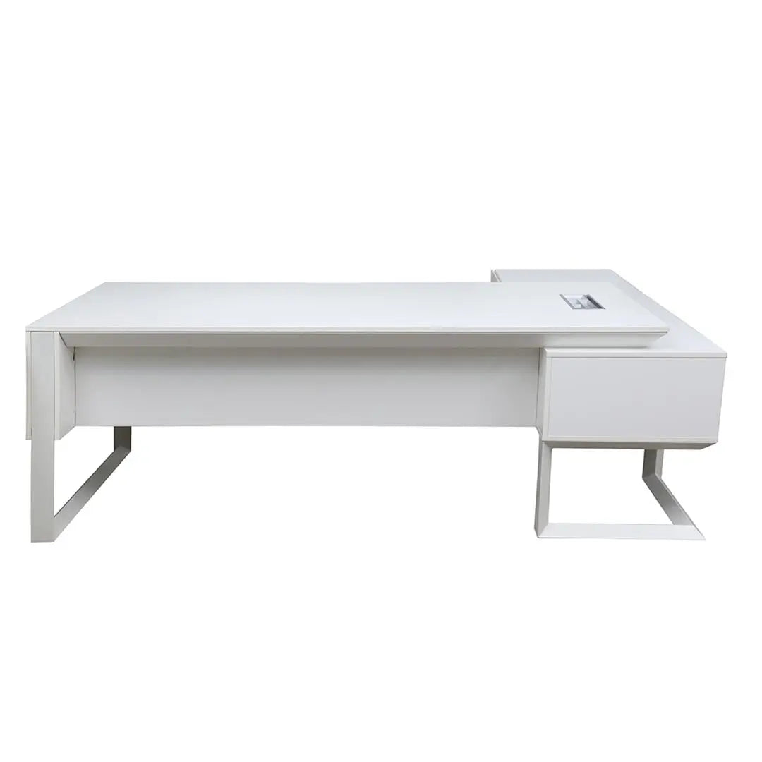 Executive Office Table 720-T01-2.4 White Color Huimei Furniture