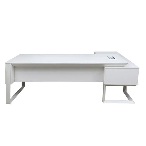Executive Office Table 720-T01-2.4 White Color Huimei Furniture