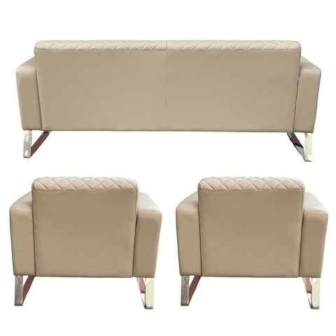 Huimei PU Leather Modern Sofa Collection – Grey, Black & Beige