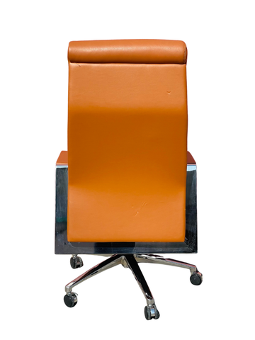 Huimei High Back Executive Office Chair – Original Leather Finish