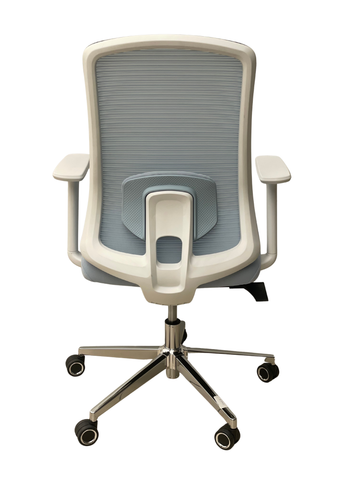 835-B Low Back Ergonomic Mesh Office Chair with Chrome Swivel Base