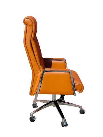 Huimei High Back Executive Office Chair – Original Leather Finish