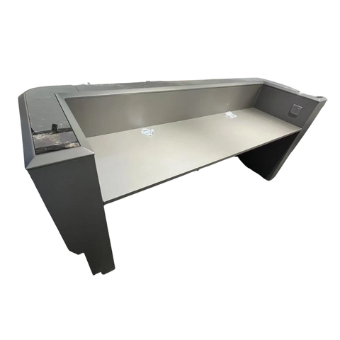 DW-FLL-018 Modern Luxury Reception Desk – 240 × 80 × 105 cm