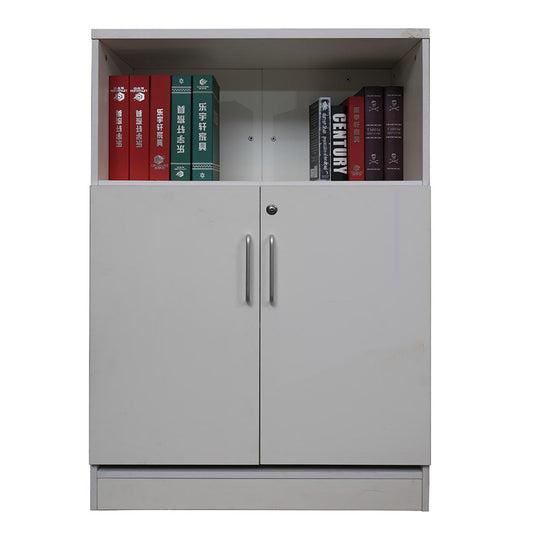 Huimei Two Door Cabinet 720-C05, Off White Color
