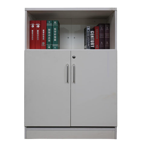Huimei Two Door Cabinet 720-C05, Off White Color