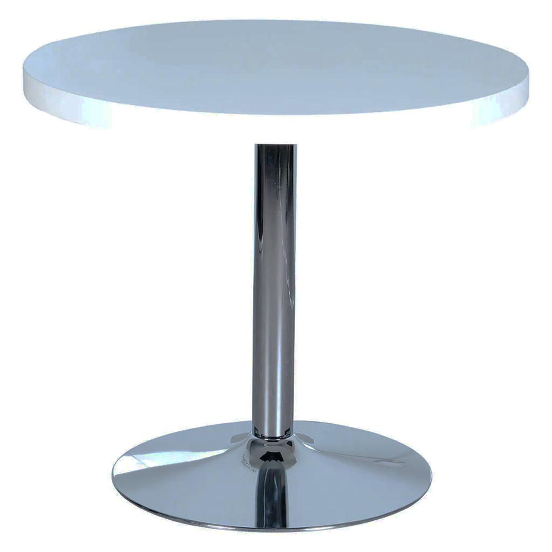 Huimei Round Meeting Table 720-MT04, Matt White Color