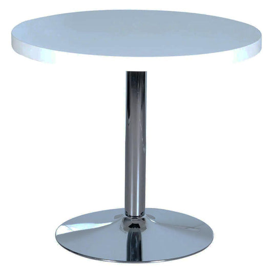 Huimei Round Meeting Table 720-MT04, Matt White Color