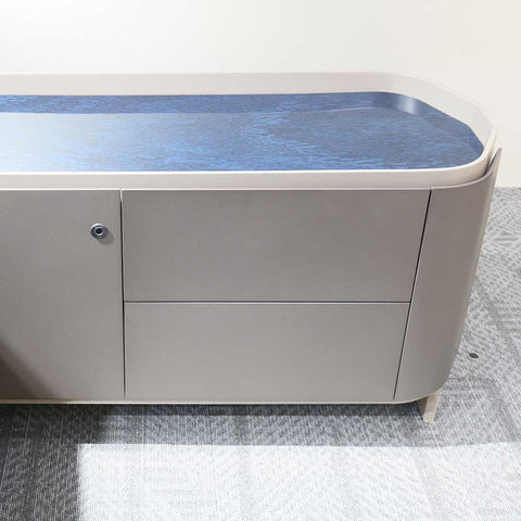 Huimei Executive Office Table, Grey Color, BB01-T01