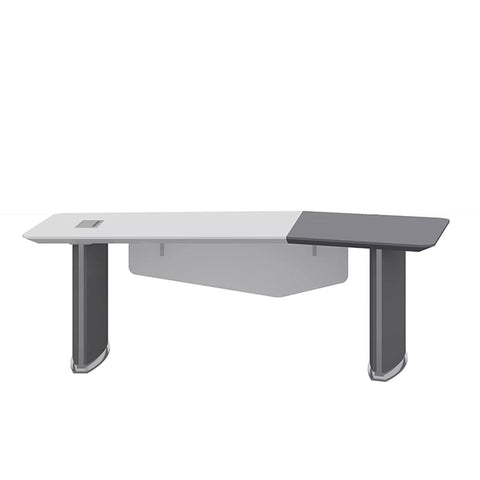 Huimei Executive Office Table BG-9965, Glossy White