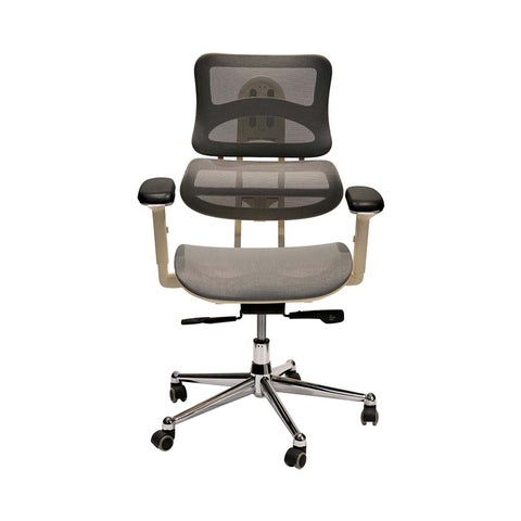 Huimei Low Back Medicated Chair, Grey, CMB-137-BW-21