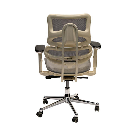 Huimei Low Back Medicated Chair, Grey, CMB-137-BW-21