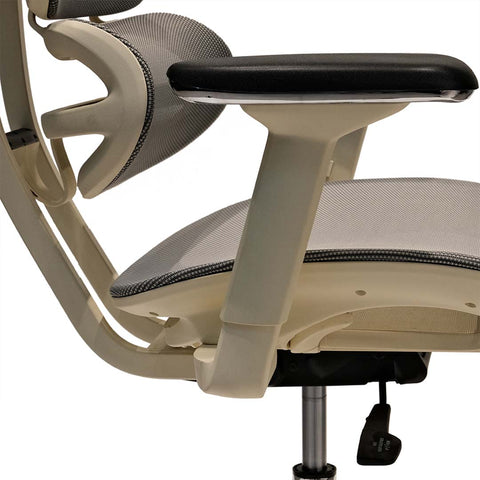 Huimei Low Back Medicated Chair, Grey, CMB-137-BW-21