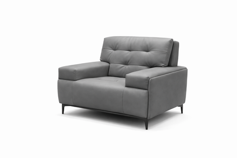SF-239 Genuine Leather Office Sofa Set – 3+1+1 Reception Sofa