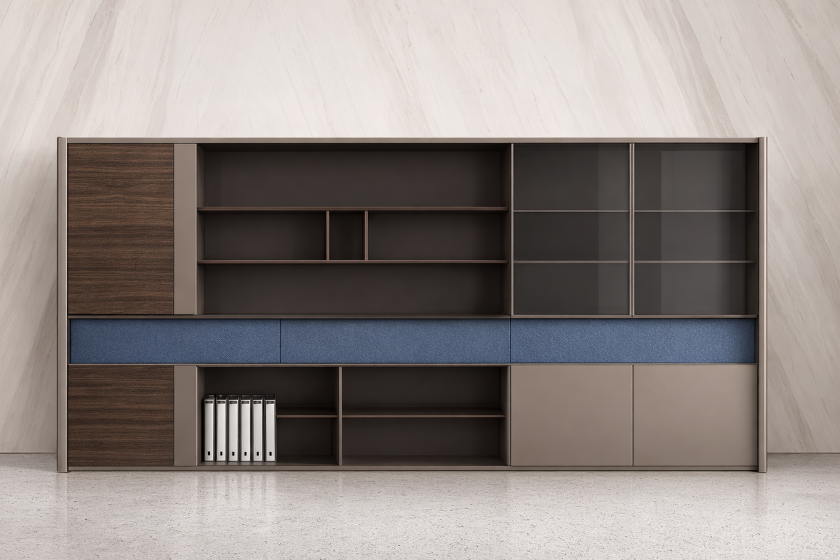 Huimei Office Cabinet Brown Color, SB-320-C