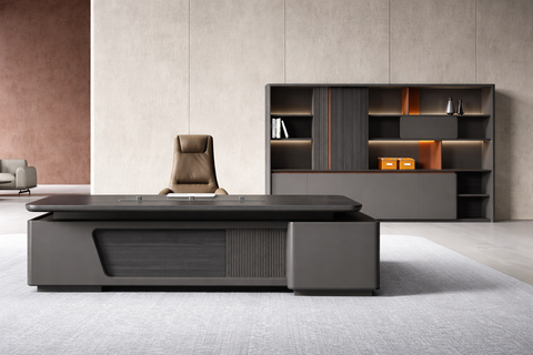 HUIMEI ZY-320-T Executive Office Desk – 320 × 220 cm
