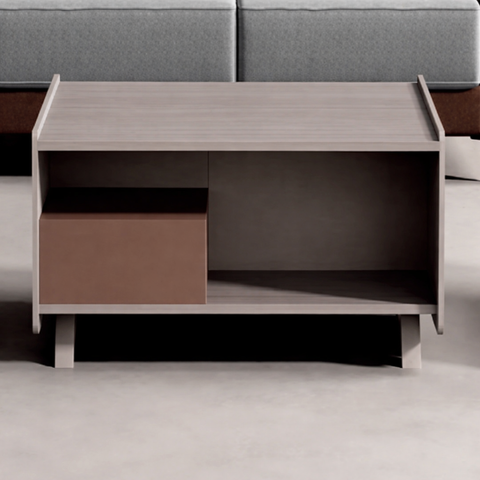 Huimei Coffee Table – White Oak Color