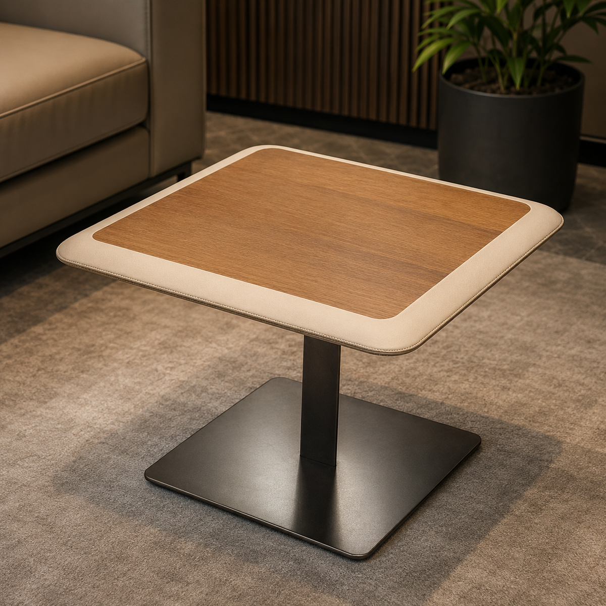 Huimei Coffee Table, Brown Color H09-T02