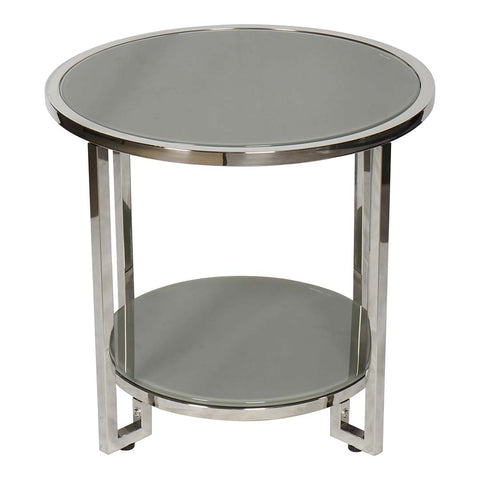 Huimei Coffee Table D-10, Grey / White Color