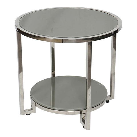 Huimei Coffee Table D-10, Grey / White Color