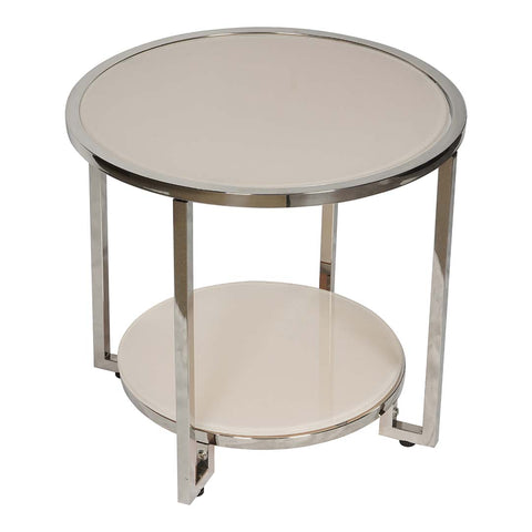 Huimei Coffee Table D-10, Grey / White Color