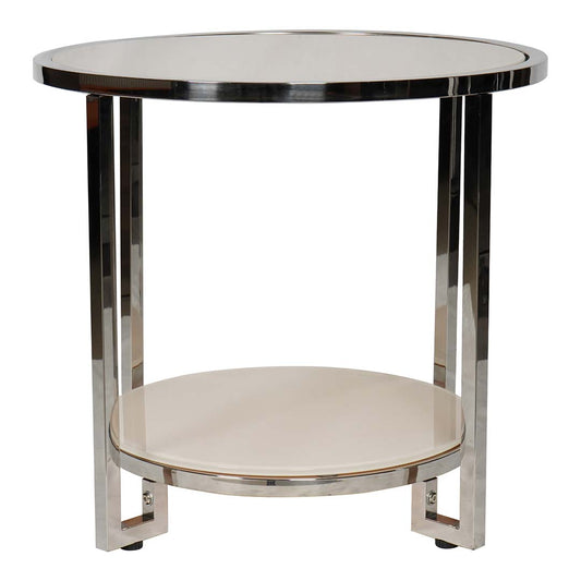 Huimei Coffee Table D-10, Grey / White Color