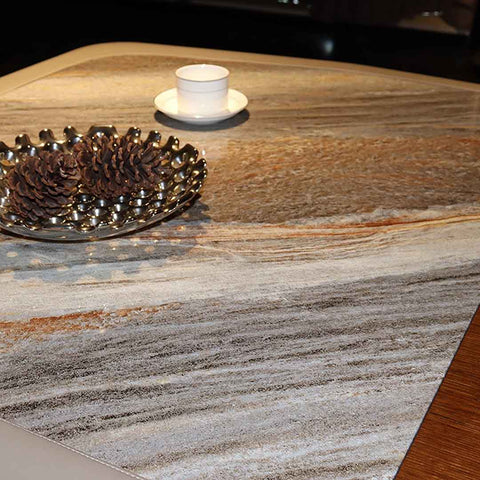 Huimei Executive Office Table Brown Color, H09