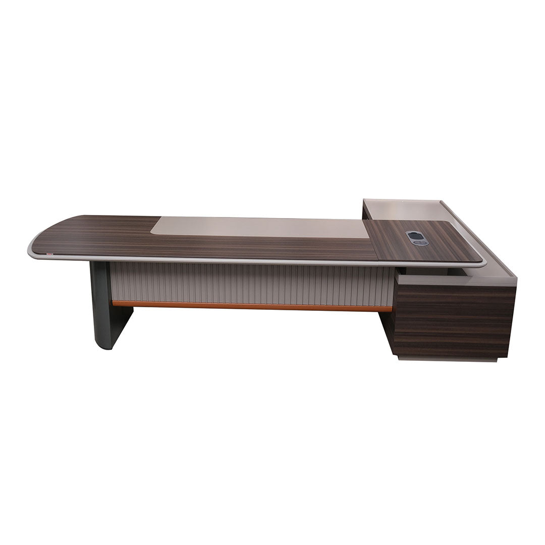 Huimei Executive Office Table LX-280 / LX-320, Brown Color