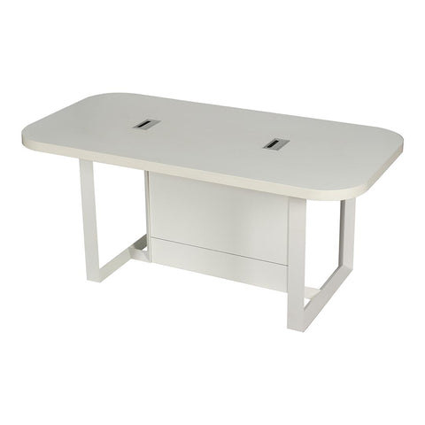 Meeting Table 180cm 220cm 320cm 550cm, White Color